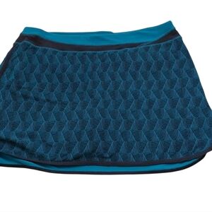 Tek Gear Tennis Golf Skort Blue 1X EUC